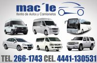 mac´le Renta de Autos y Camionetas 